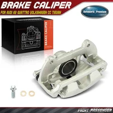 Front Right Brake Caliper w/ Bracket for Volkswagen Tiguan Audi A3 Quattro Q3