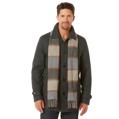 Structure Men's Wool Blend Car Coat size S NEW