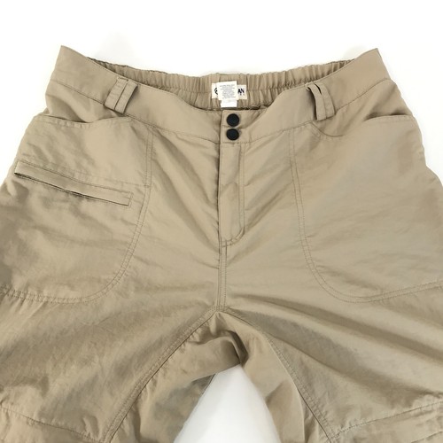 Pantaloni cargo convertibili Magellan outdoor uomo taglia XL marroni tasche outdoor - Foto 6 di 13
