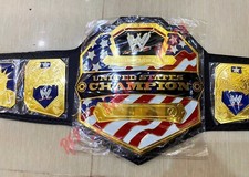 WWE United States Championship Replica Title Belt  Adult Size Wrestling Belt 2M