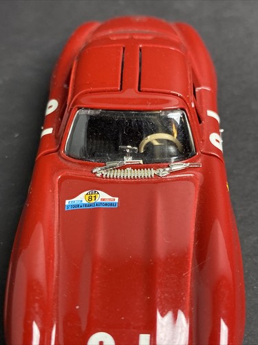 7100 - Mercedes 300 SL, Tour de France 56 Bang Red #81 Auto da corsa - Foto 6 di 12