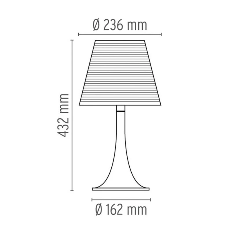 Flos, Miss K T Argento, Design Philippe Stark - Immagine 4 di 4