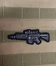 Sniper Rifle DMR Patch Gun Army Weapon COD PUBG Tactical Morale Hook Loop