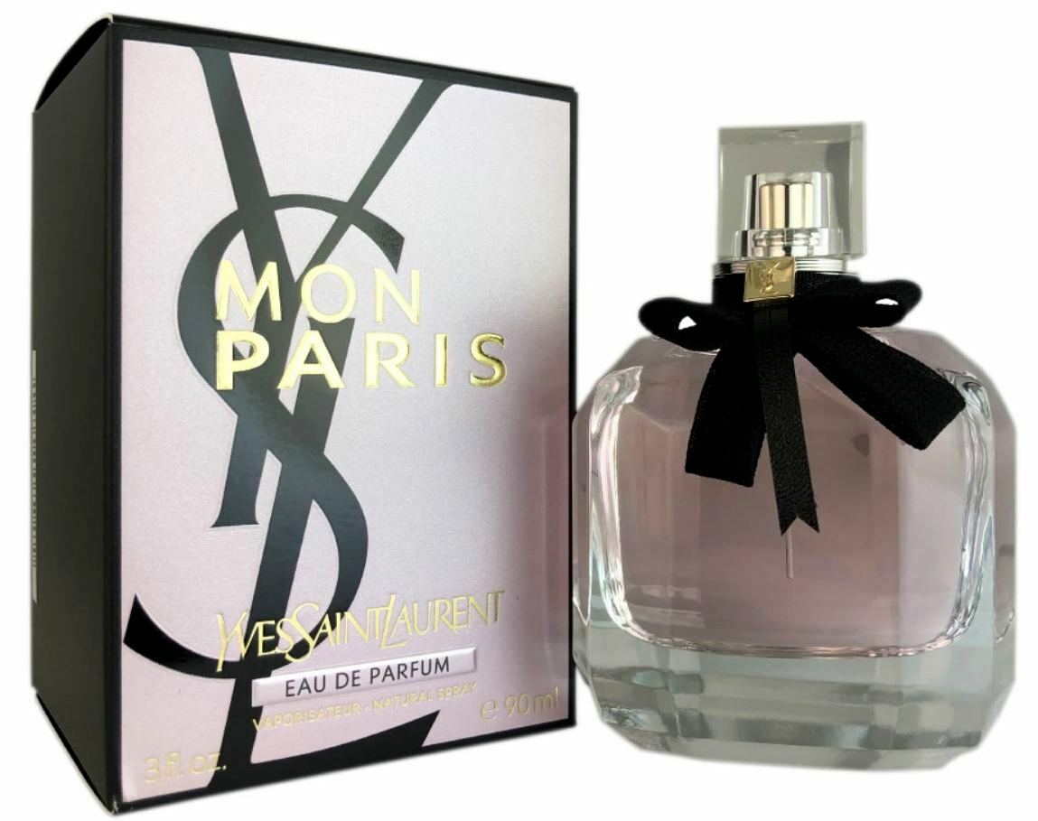 YVES SAINT LAURENT MON PARIS EAU DE PARFUM SPRAY FOR WOMEN 3.0 Oz