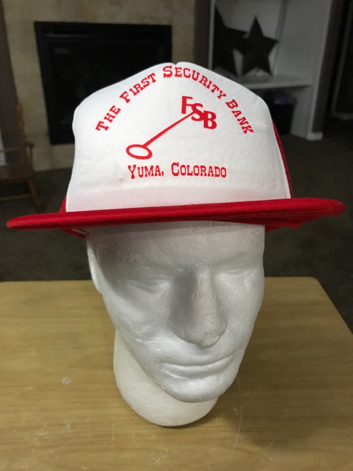 First Security Bank Of Yuma Colorado Mesh SnapBack Trucker Hat Baseball Cap