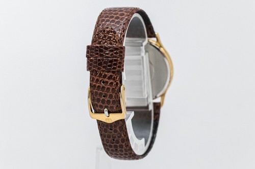 **NEAR MINT** Vintage OMEGA Seamaster Cal.1432 Quartz Gold Dial 32mm Men's Watch - Picture 14 of 16