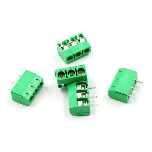 Conector de bloque de terminales 10 piezas pasador recto 2P-4P tornillo paso PCB empalme de 5,0 mm - Imagen 8 de 12