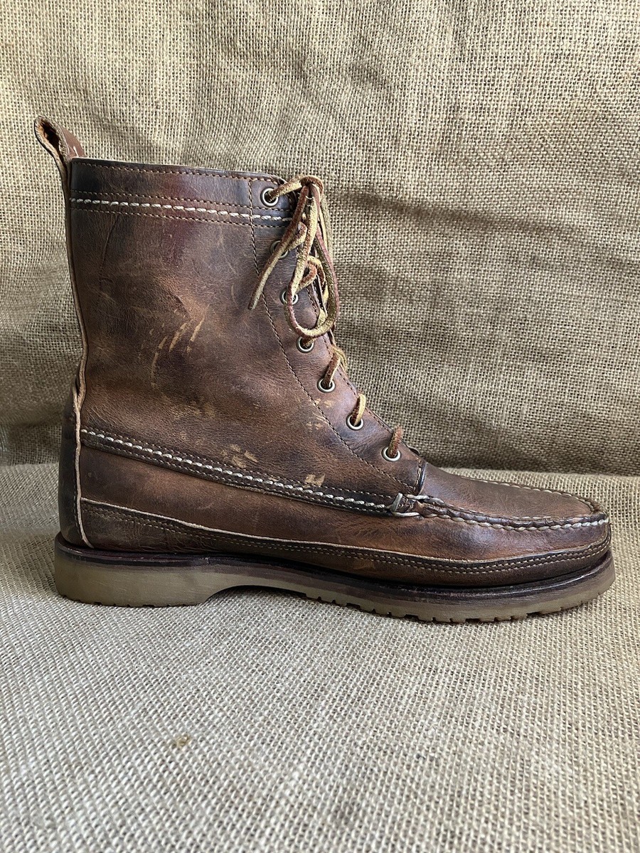 Red Wing for J.Crew Wabasha 4592 Moc Toe Boot High Top Boots Size