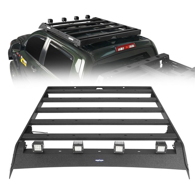 For Toyota 4Runner 20062020 Black Roof Rack Basket Baggage Luggage Cargo US eBay