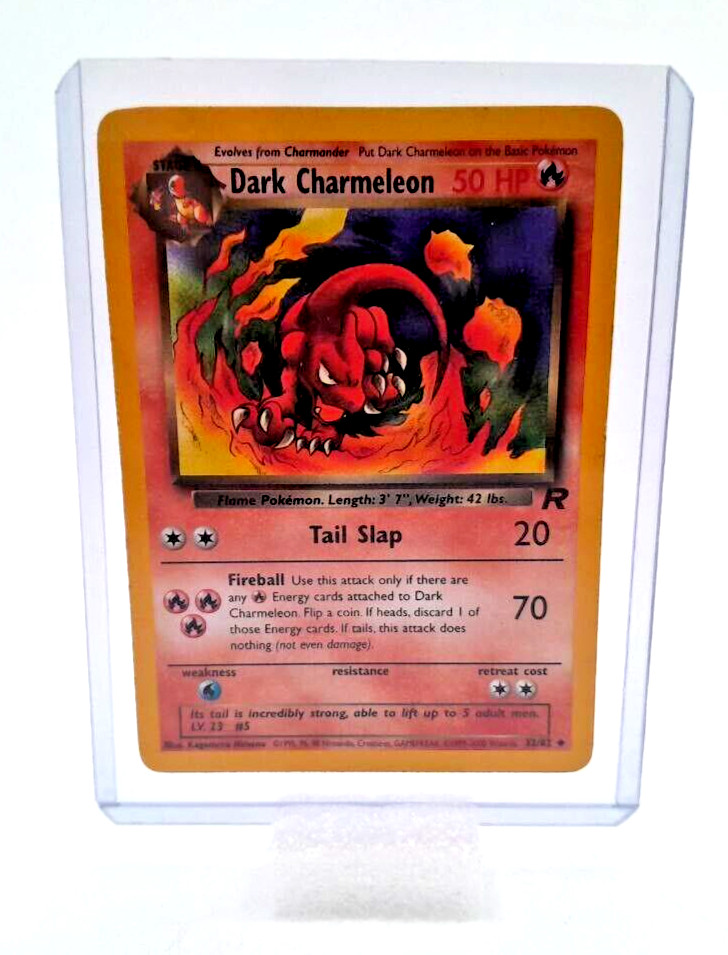 MINT 2000 1st Edition Dark Charmeleon Team Rocket 32/82 Pokemon PK1-1