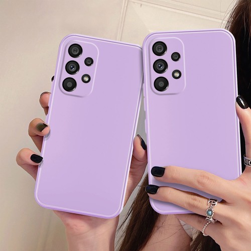 Custodia telefono silicone liquido per Samsung Galaxy S22 Note 20 A13 A53 A52S custodia gel - Foto 84 di 120