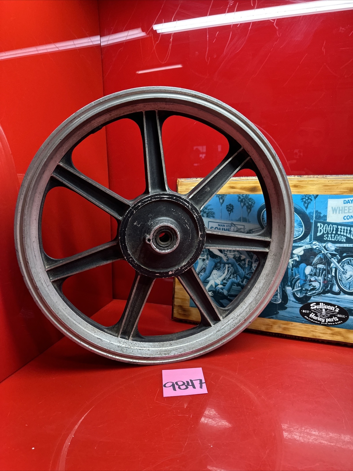 HARLEY LESTER MAG Wheel Sportster XLCH XLH Fx Fxs Shovelhead Chopper