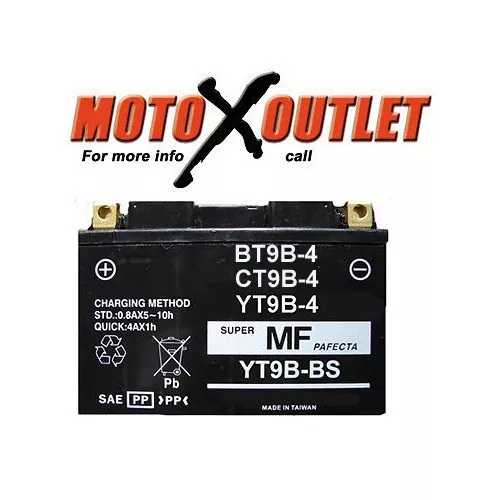 Yamaha Raptor 700 Battery YT9B-4 YT9B4 GT9B-4 YT9BBS  