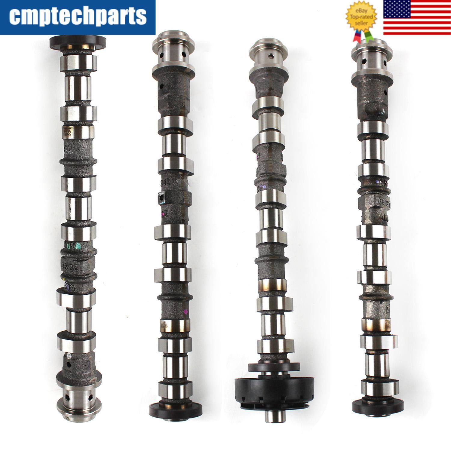 Set Of 4 Engine Camshafts For JEEP DODGE CHRYSLER RAM 3.6L Pentastar 2011-2018