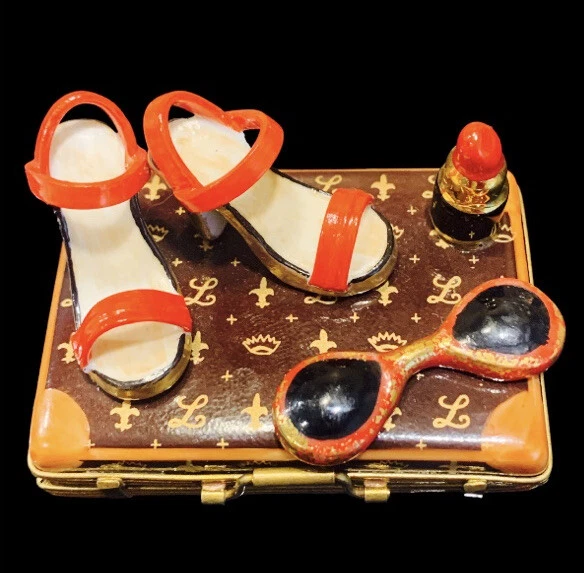 Designer Inspired Trinket Tray LV