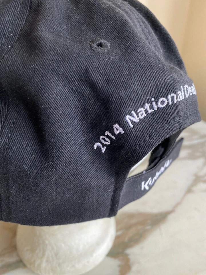 Kubota A New Era 2014 National Dealer Embroidered Black Adjustable Baseball Cap - Image 4 of 4