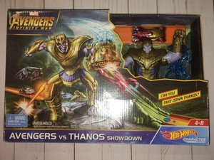 hot wheels thanos showdown