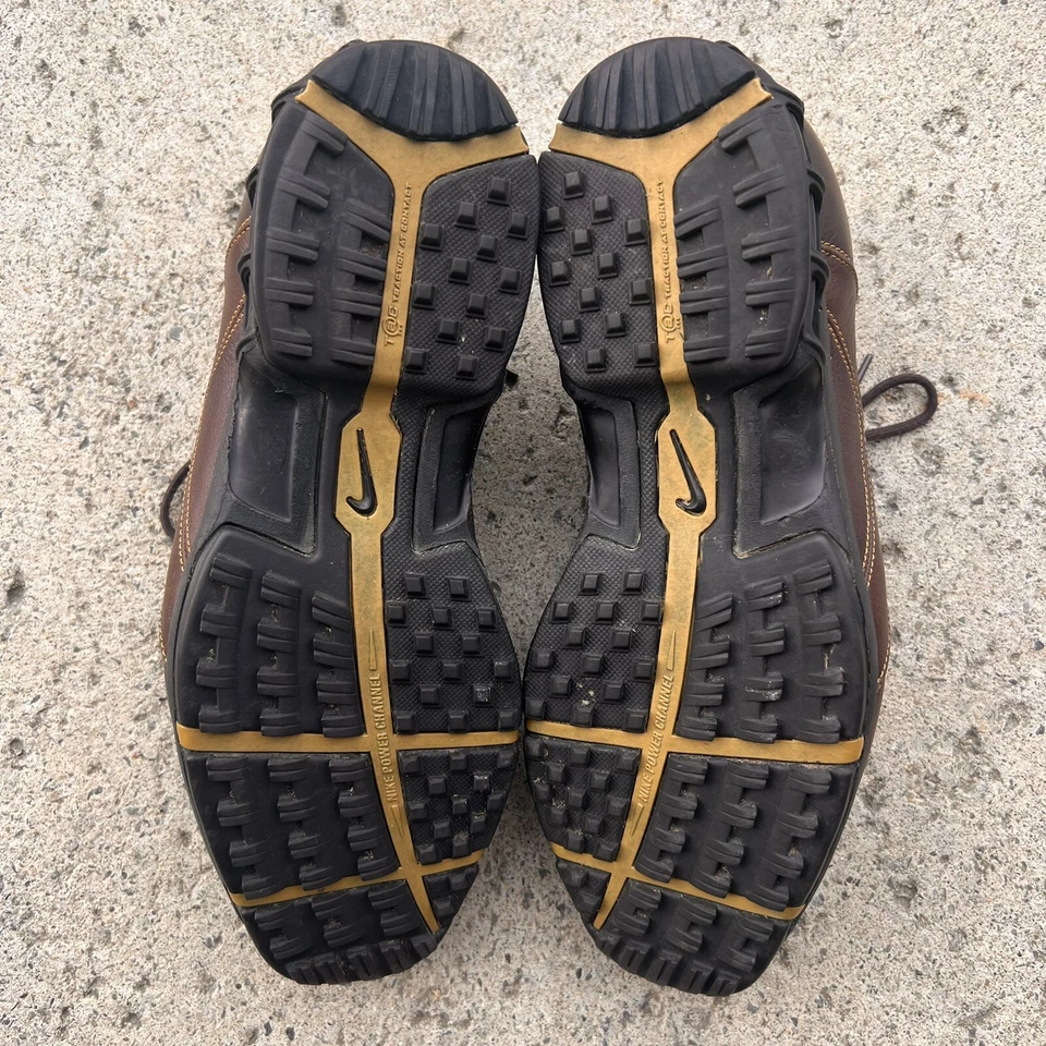 Nike Mens Zoom Air TAC Golf Shoes Brown 317474-221 Sneakers Size 11 - Image 4 of 4