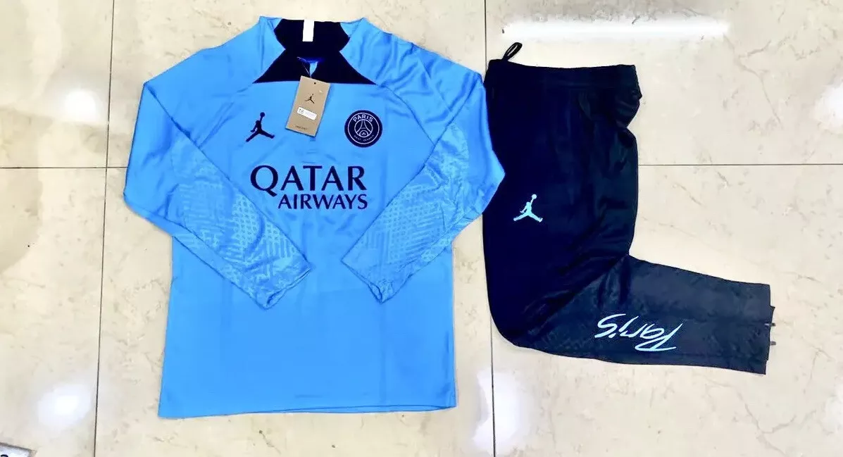 Size Medium PSG Tracksuit in Blue and Black Brand New with Tags eBay