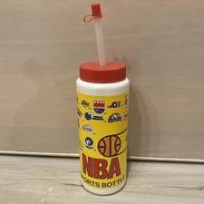 NBA Sports Water Bottle (Vintage 1990s) Betras Plastic Inc Michael Jordan NEW