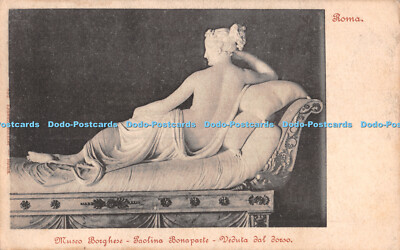 R298768 Roma Museo Borghese Paolina Bonaparte Veduta Dal Dorso