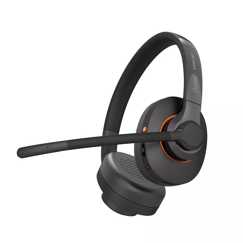 Axtel PRO BT Wireless Bluetooth Headphones Dual Connectivity ENC Included