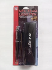 NFL New York Jets Team Logo Pen Set, New, w/ Refill, Hard Case 