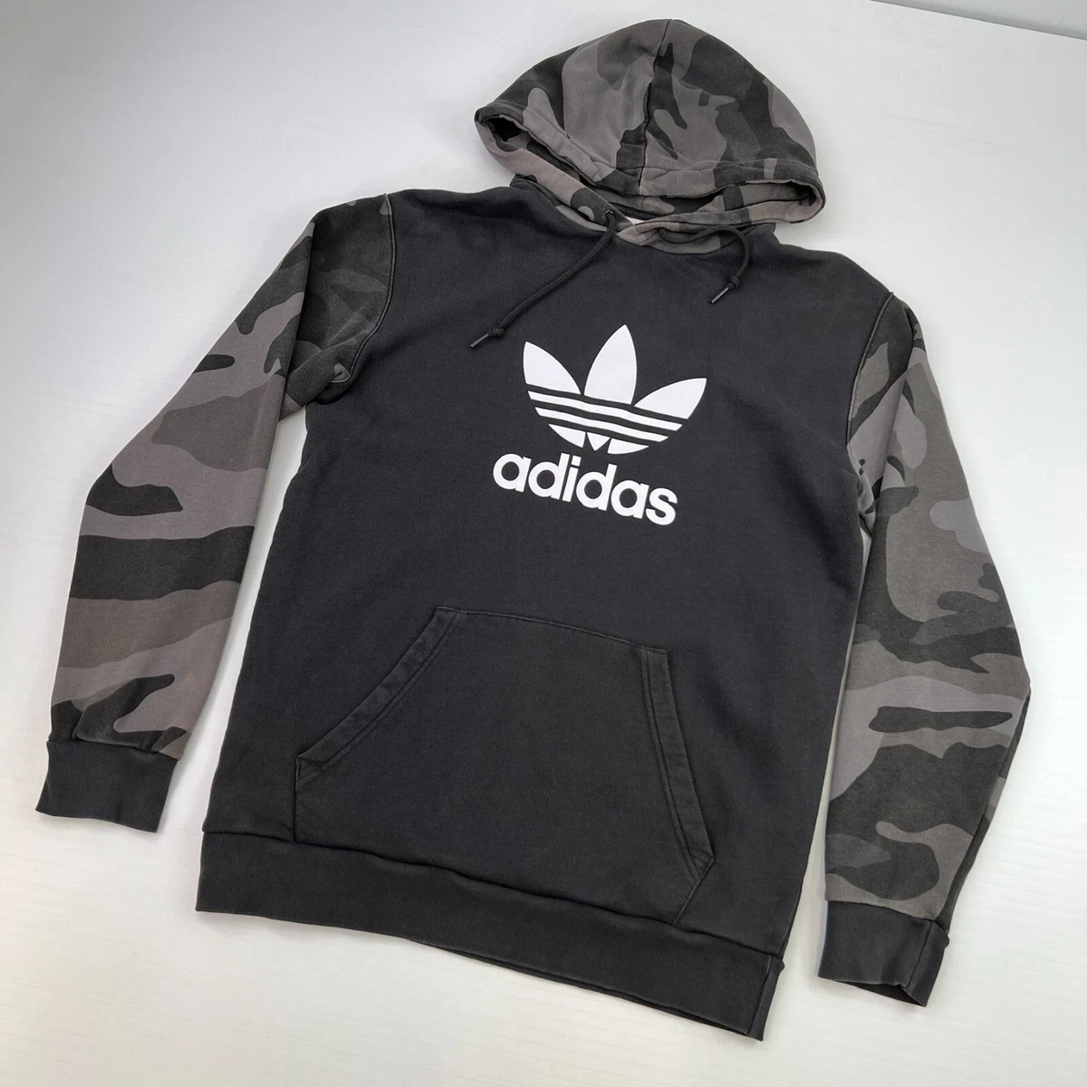 Grey camo store adidas hoodie
