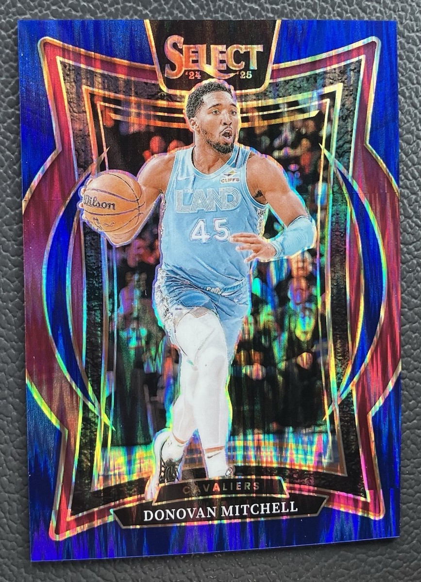 2024-25 Select Donovan Mitchell Concourse Blue Flash /99 SSP