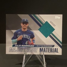 Topps 2024 Series 1 Major League Material Julio Rodriguez #MLM-JR Mariners