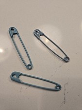 Vintage Steel Safety Pins Large