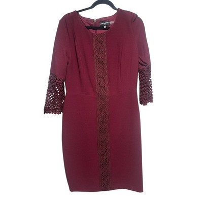Karl Lagerfeld Paris Women s Dress with lace details size 10
