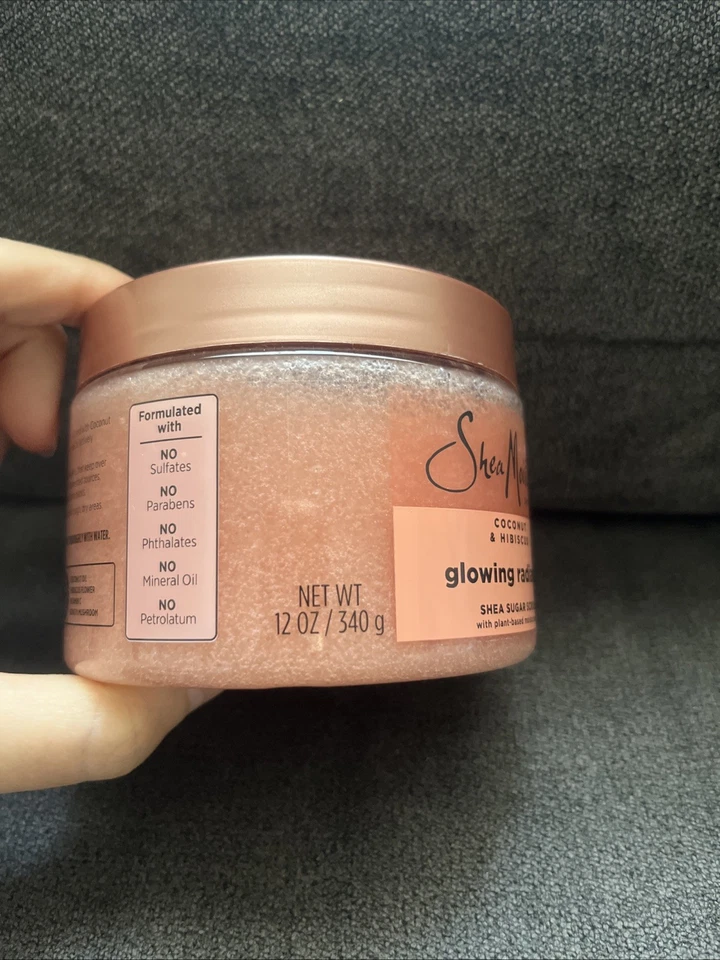 Shea Moisture Shea Sugar Body Scrub Coconut Hibiscus Glowing Radiance - 12.0 oz - Image 3 of 4