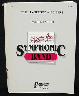 The Hagerstown Fifers Sheet Music Score Book Jensen Music For Symphonic Band