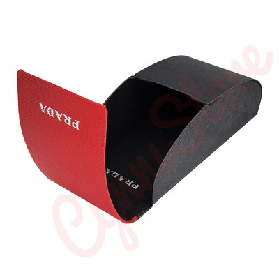 #ad #ad Prada Universal Red Medium Hard Case for Sunglasses with Cleaning Cloth amp; Box $17.99