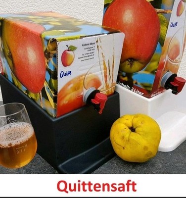 100% Natur pur Quitten Saft naturtrüb Bag in Box 5 Liter