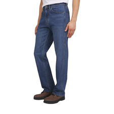 Wrangler men's classic Straight Leg Jeans Regular Fit Cotton Blue Size 32x34