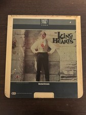 King of Hearts CED Videodisc, 1982 CULT CLASSIC UNITED ARTISTS
