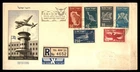 Mayfairstamps Israel FDC 1950 Tel Aviv registered air mail First Day Cover aaz_2