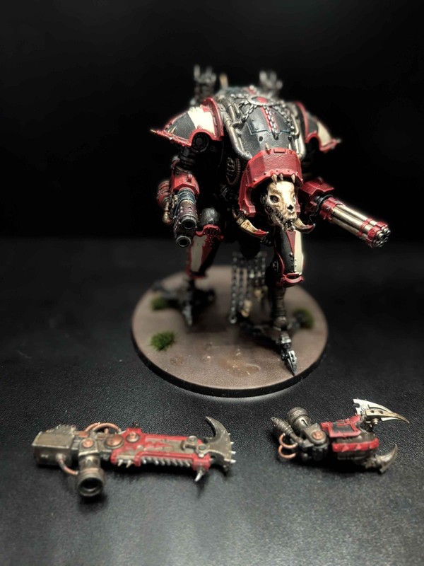 chaos knight 40k war dogs
