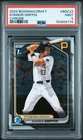 150856776 Konnor Griffin 2024 Bowman Draft #BDC-22 Chrome 1st RC PSA 9