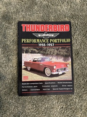 Ford Thunderbird 1957  Außergewöhnliche Sammlung von Manuals, Literatur