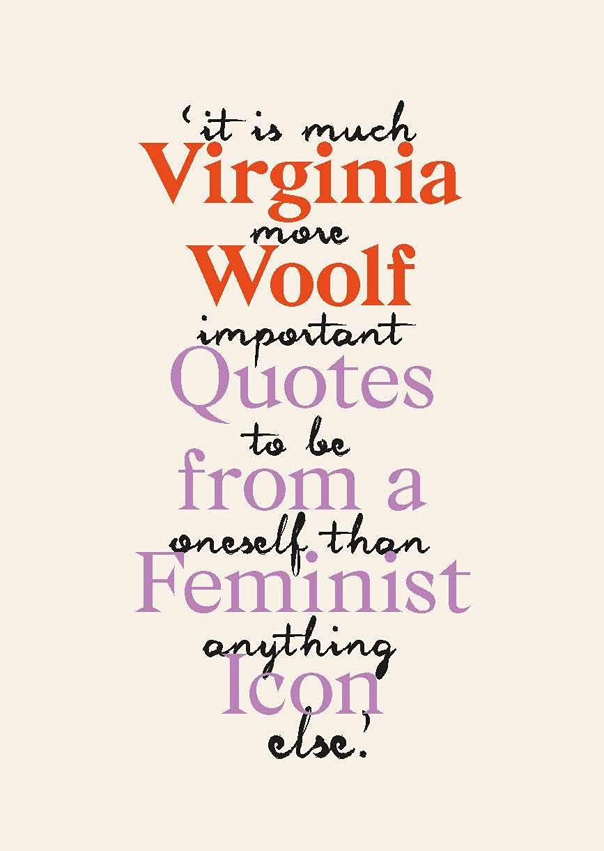 Virginia Woolf: Inspiring Quotes from an Original Feminist Icon.by Woolf New** - Image 7