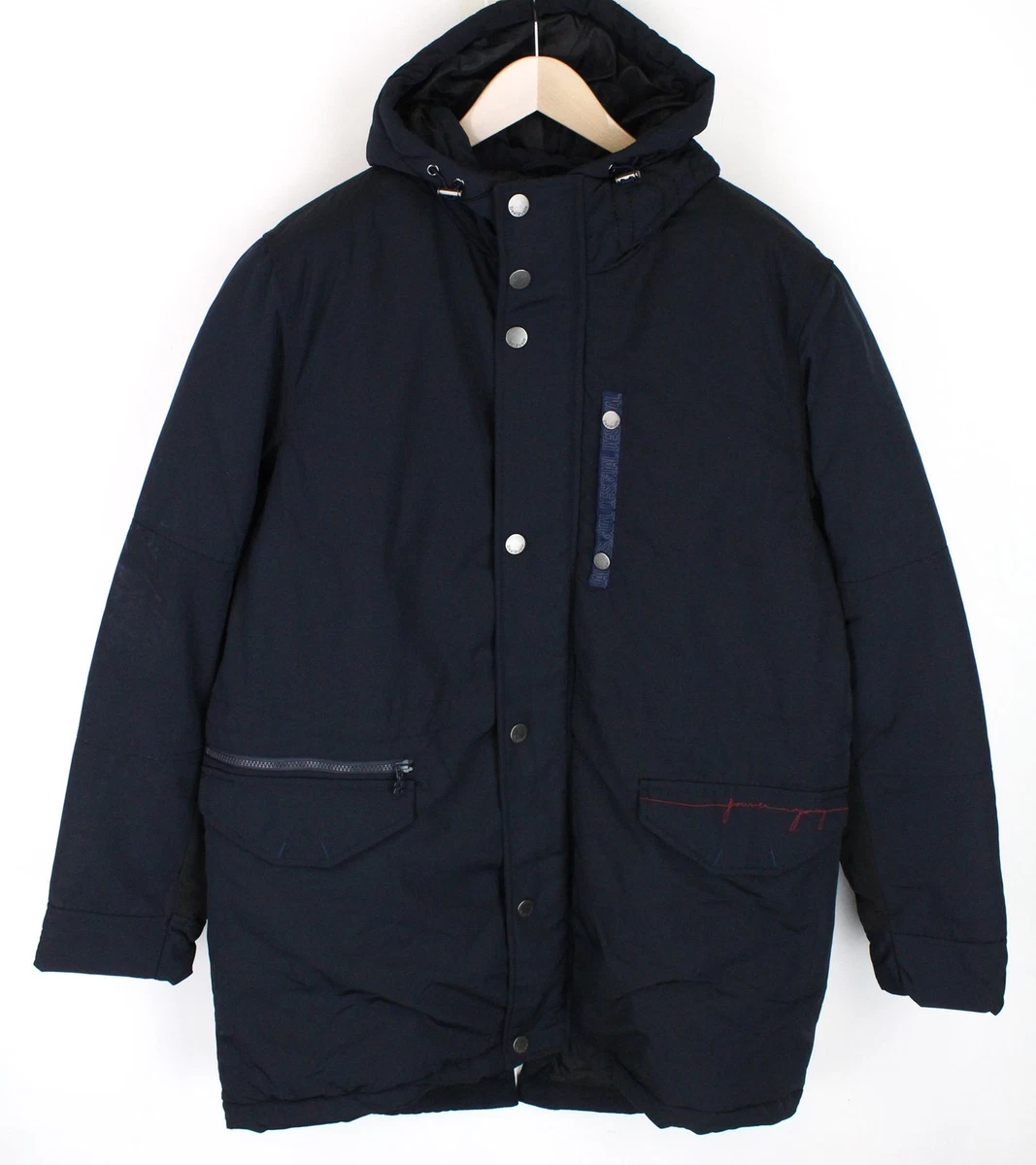 Doudoune Légère Homme Desigual Taille L - Bleu - Occasion Très Bon état