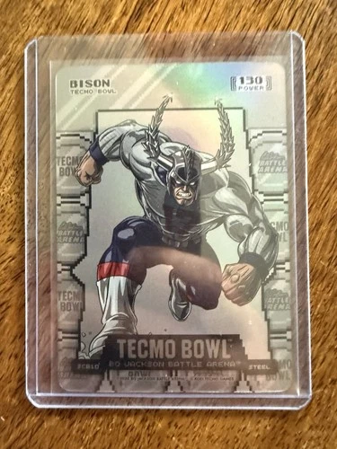 2026 Bo Jackson Battle Arena Tecmo Silver Coin Flip - Bison (Josh Allen) #SC610
