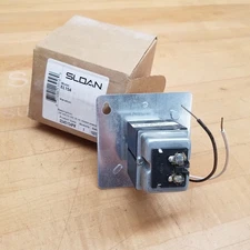 Sloan EL154, Transformer, 120 Vac/24 Vac, 50 Va, Turn Ratio 1:20 - NEW