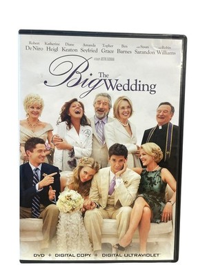 The Big Wedding DVD 2013 Digital Copy Ultraviolet De Niro Keaton Williams Comedy
