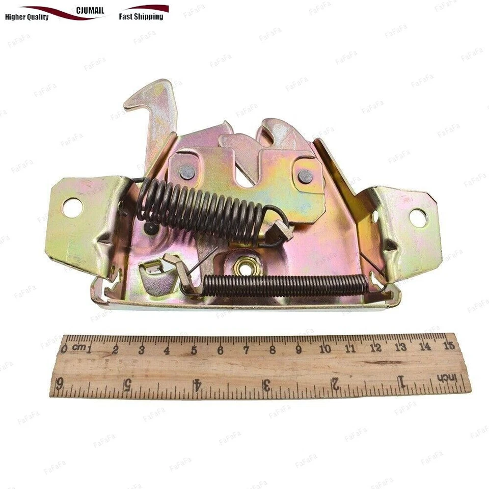 Para Mitsubishi Montero Long Wagon 1991-1999 capó bloqueo pestillo liberación 1x Foto 3 de 4