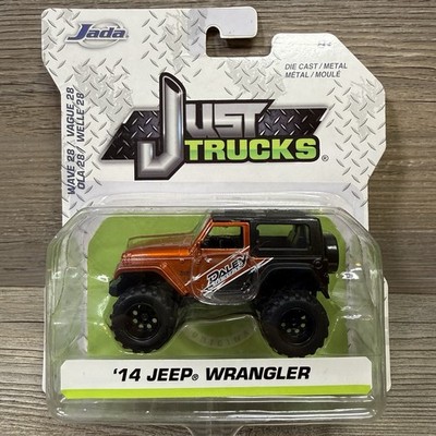 '14 Jeep Wrangler Jada Just Trucks Wave 28 SEALED Orange/Black Daley Visual