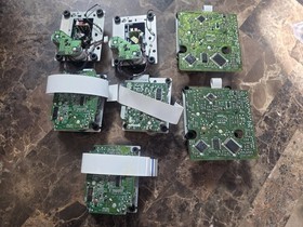 Lot of 7 SEGA CD / Saturn LENS ASSEMBLY- FOR PARTS ONLY